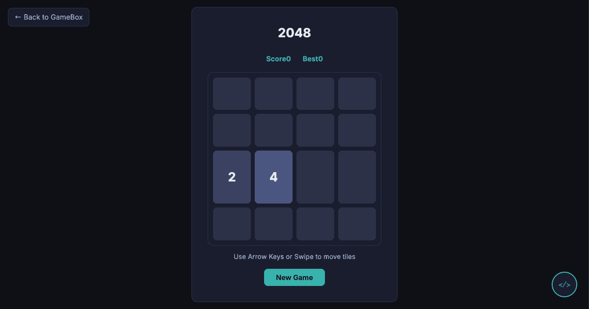 Cover art for 2048
