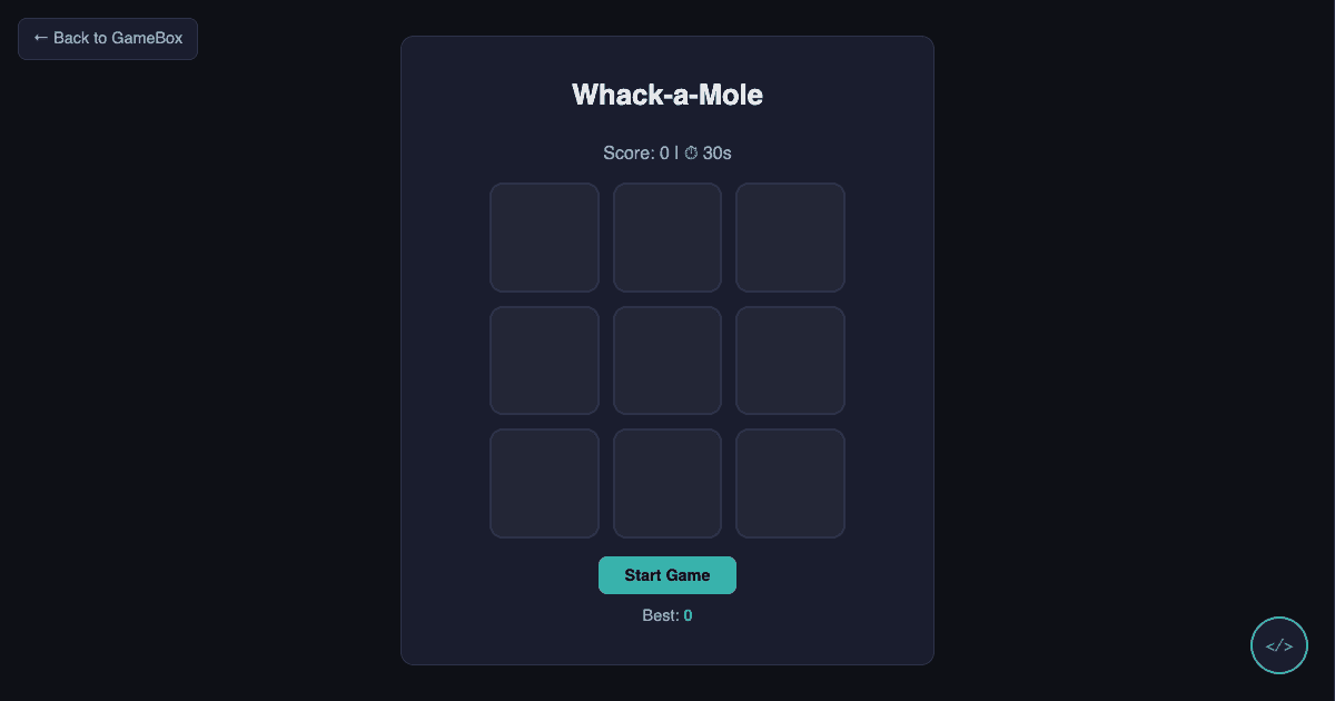 Portada de Whack-a-Mole