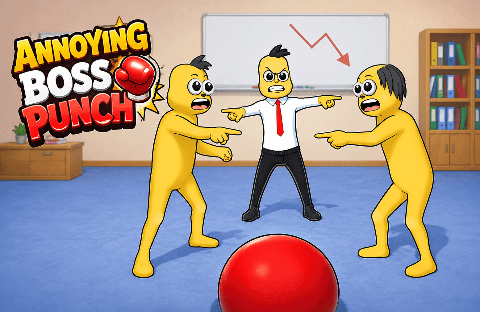Capa de Annoying Boss Punch Game